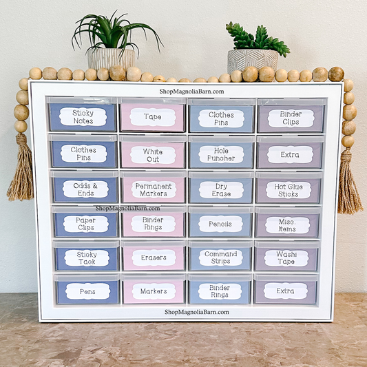 BOHO minimalistic Pastel Classroom Decor- Teacher ToolBox Labels