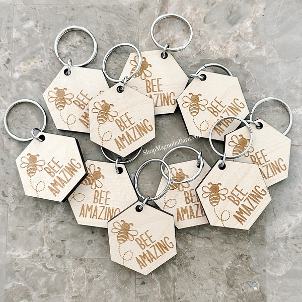 Bee Amazing Keychain Only- Classroom Gift Pack