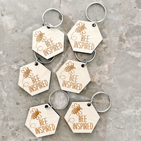 Bee Inspired Keychain Only- Classroom Gift Pack