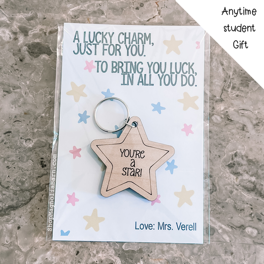 Lucky Charm Star- Anytime Classroom Gift