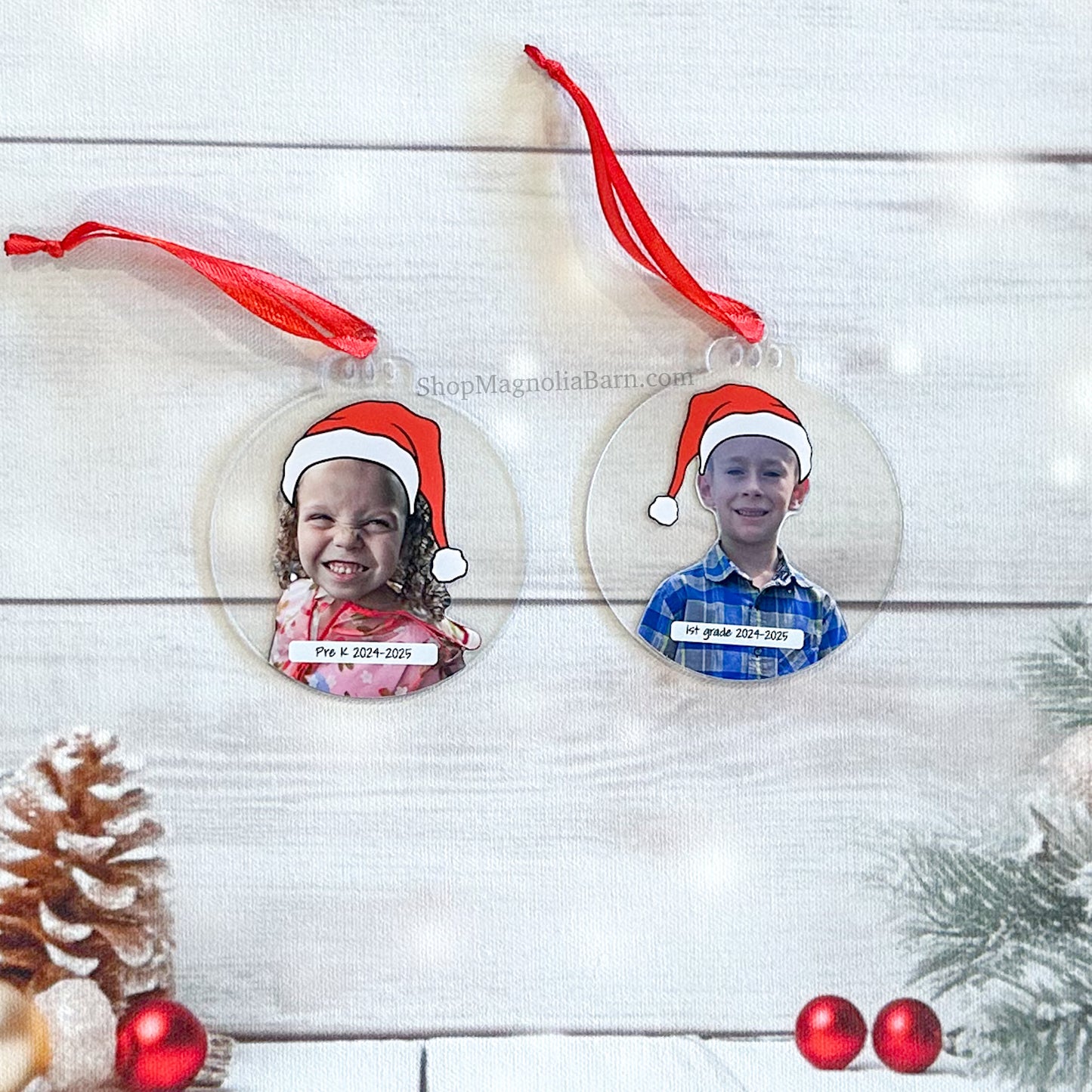 Classroom Gift Pack- Santa Hat Ornaments for students (sold out for 2024)