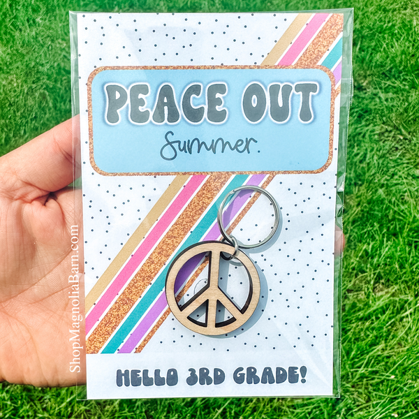 Peace Out Summer- Classroom Gift Pack