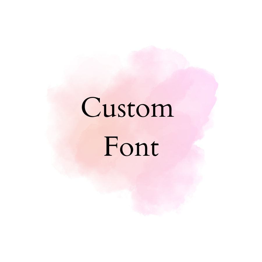 Custom Font Digital Download