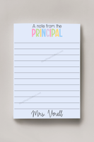 Principal Notepad