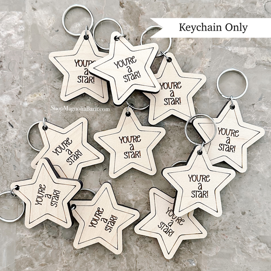 Star Keychain Only- Classroom Gift Pack