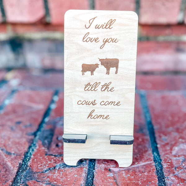 Cow Cell Phone Stand